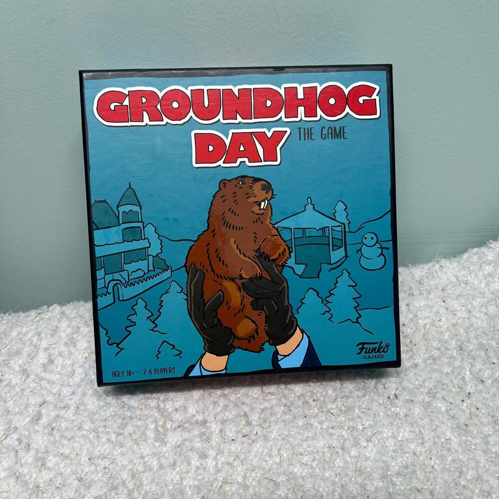 Groundhog Day Board Game by Funko Punxsutawney Phil February 2nd Bill Murray